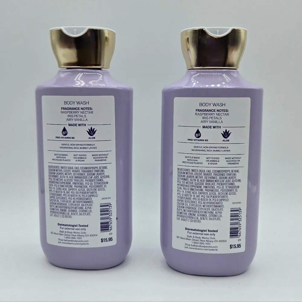 Bath and Body Works Butterfly Body Wash Bundle Set